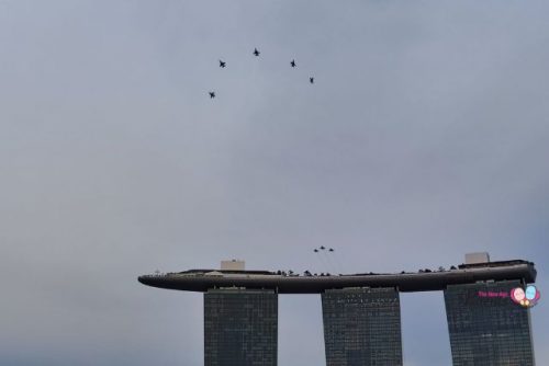 National Day rehearsal 2023 Flypast