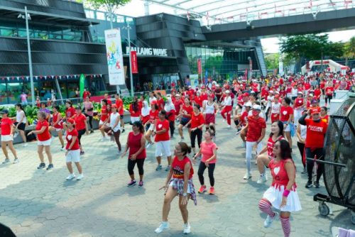 Majulah Fiesta Fitness Party National Day