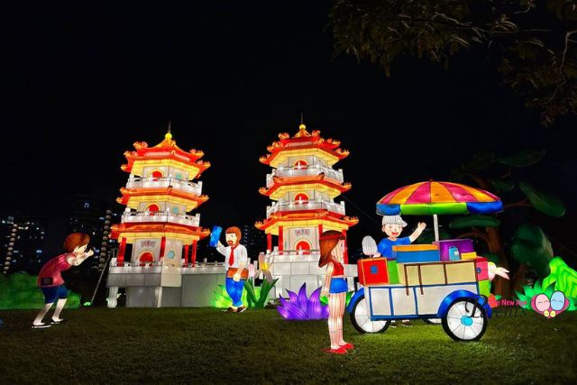 Mid-Autumn Festival at Jurong Lake Gardens Lantern Displays
