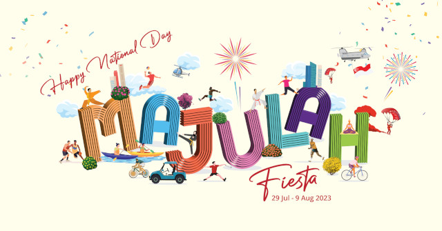 Sports Hub Majulah Fiesta National Day