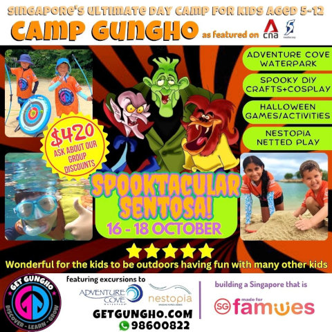 Get GungHo Spooktacular Sentosa Camp