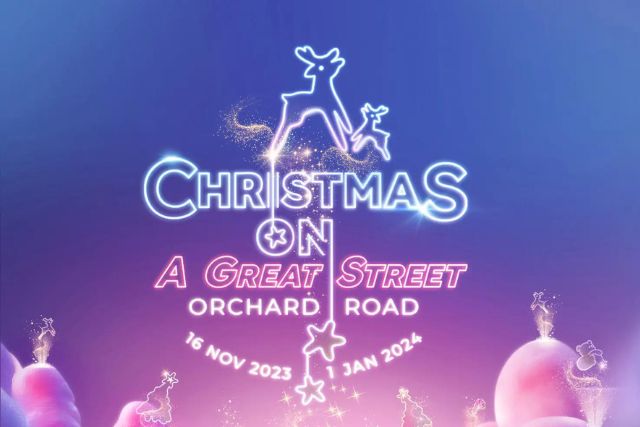 Orchard Road Christmas Lights 2023