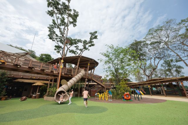 Singapore Zoo KidzWorld play area