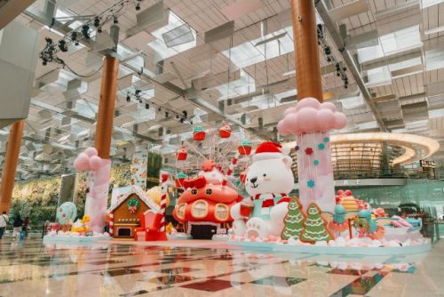 Changi Airport Festive Village Candy Wonderland 2023
