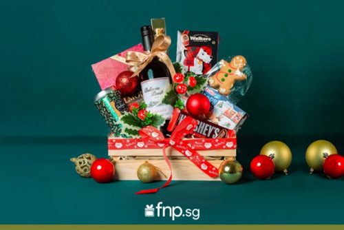 Merry Christmas Gift Hamper by FNP Singapore