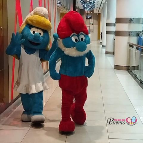 Papa Smurf and Smurfette Meet & Greet