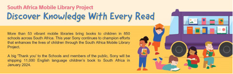 Sony South Africa Mobile Library Book Donation Project