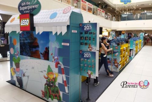 The LEGO Santa's Superpower Christmas Village