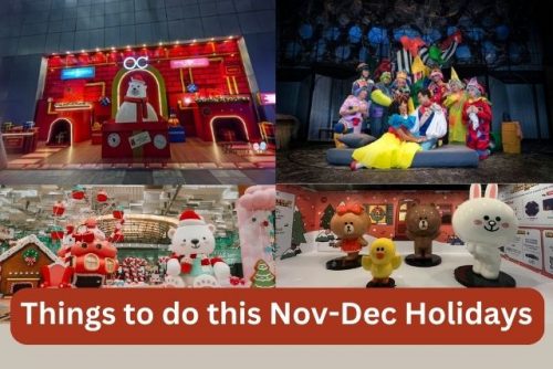 Things to do this Nov-Dec holidays