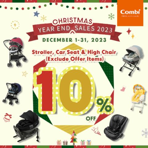 Combi Christmas Year-end Sales 2023