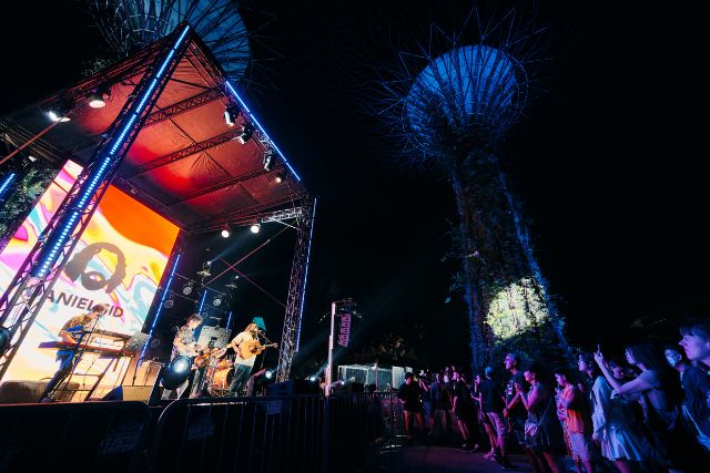 Gardens by the Bay Celebrate YOUth Electric Garden concert series