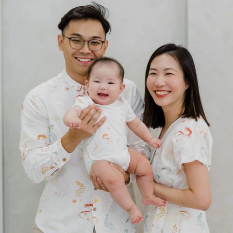 Matching Family Apparels CNY First Stitch