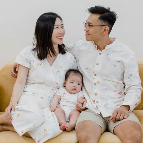 Matching Family outfits First Stitch