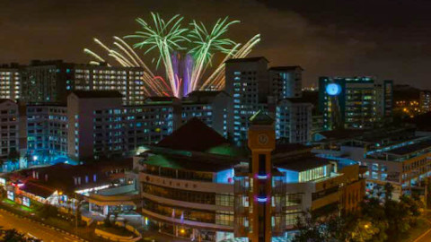 Chingay at Heartlands fireworks