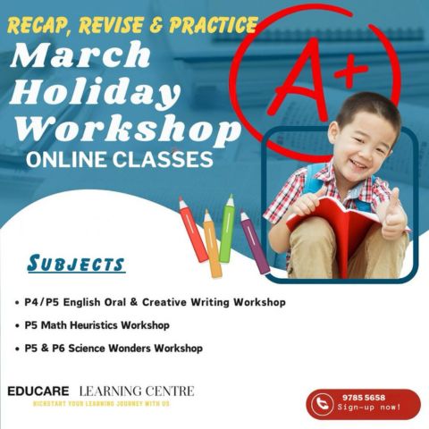 EduCare Learning Centre March Holiday Workshop 2024