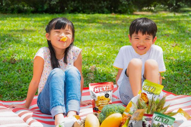 Hey! Chips fruit and vegetable chips