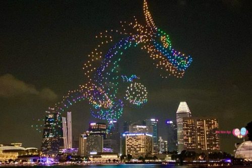 MBS Dragon Drone show