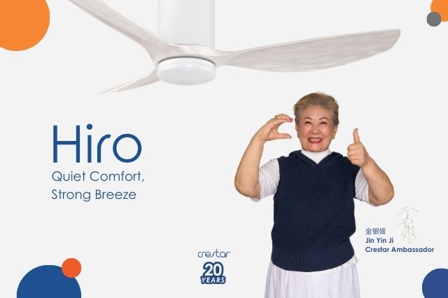 Crestar Hiro Small Ceiling Fan