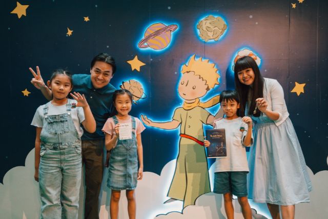 Adventures with The Little Prince at Changi Airport