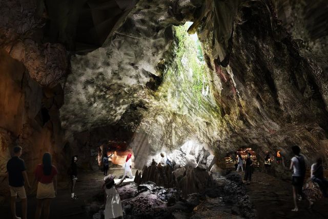Cavern at Rainforest Wild Asia Mandai Wildlife Group