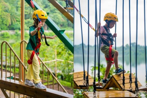 Houbii Spot Rope Course Singapore Zoo