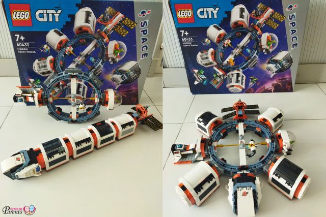 LEGO's Modular Space Station Reconfigurable