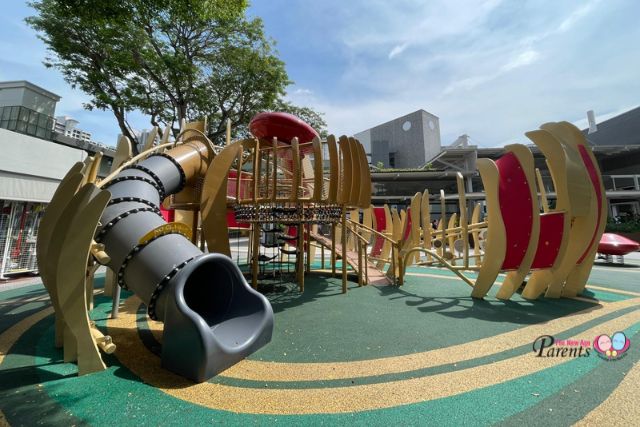 Explore the Saga Seeds Playground Playground at Ang Mo Kio Jubilee Square