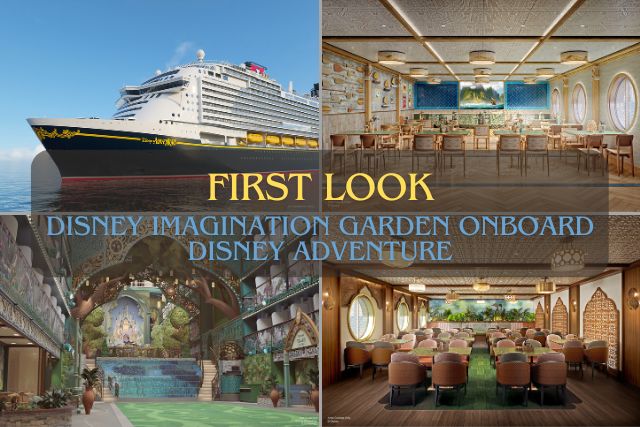 Disney Cruise Line Reveals Spaces and Experiences Coming to the Disney Adventure, Setting Sail on 15 Dec 2025