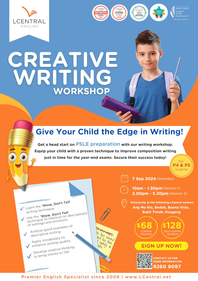 LCentral Creative Writing workshop Sep 2024