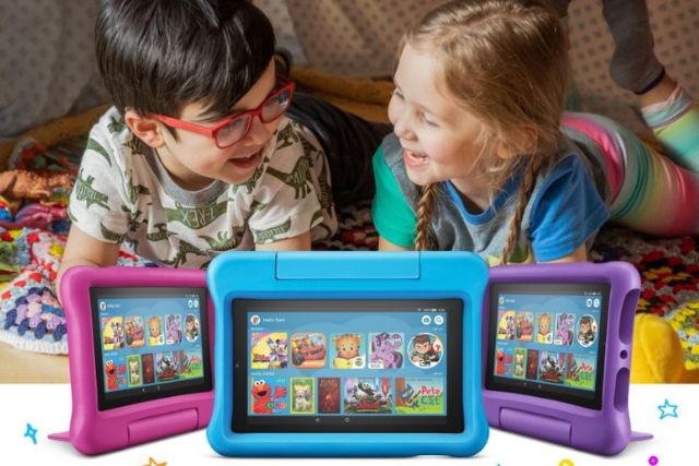 childrens day tech gifts Amazon Fire 7 Kids Pro Tablet