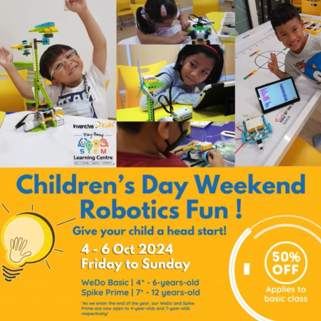 Inventive Kids Childrens Day Robotics Fun