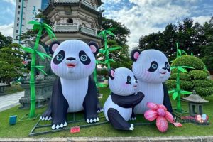 Lian Shan Shuang Lin Monastery Panda-themed Mid-Autumn Celebrations 2024