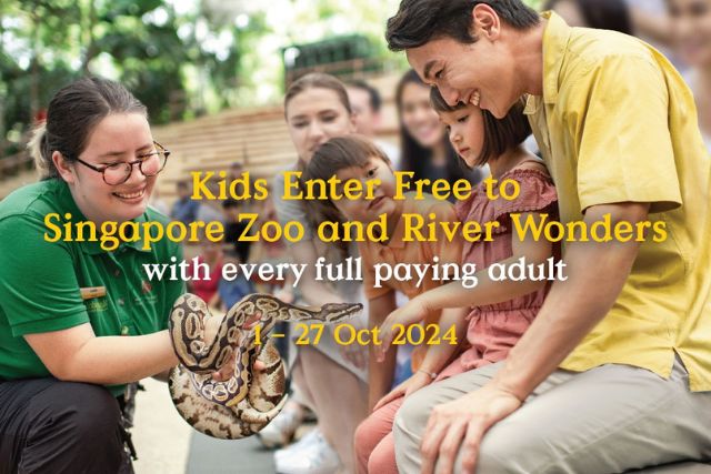 Singapore Zoo River Wonders Childrens Day Promotion