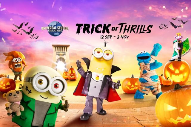 Universal Studios Singapore Halloween 2025 Trick or Thrills