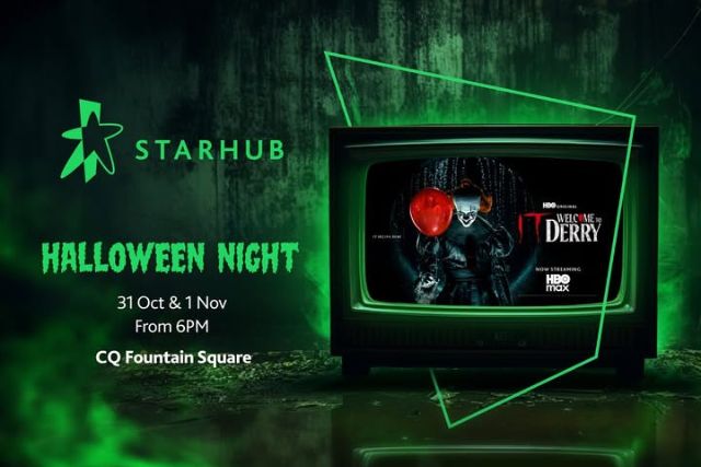 Clarke Quay Starhub Halloween Night