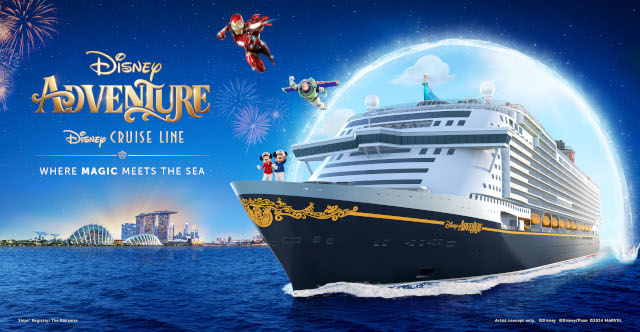 Disney Cruise Line Setting Sail on 15 Dec 2025