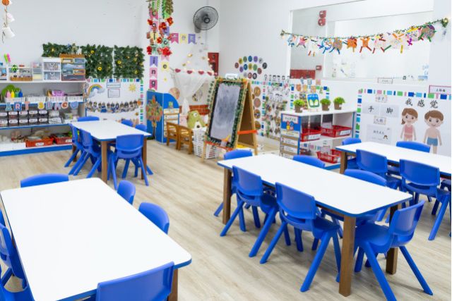 Little Footprints Preschool Infant Care Classroom