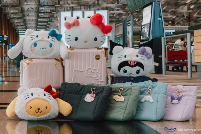 Changi-exclusive Sanrio premiums