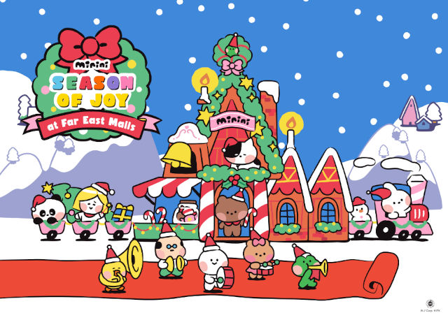 Far East Malls LINE Friends Christmas