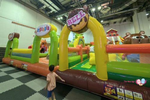 Jumptopia Triple Adventure Inflatables