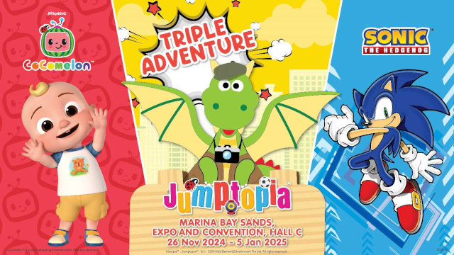 Get Ready for Three Times the Bouncy Fun at Kiztopia’s Jumptopia™ Triple Adventure