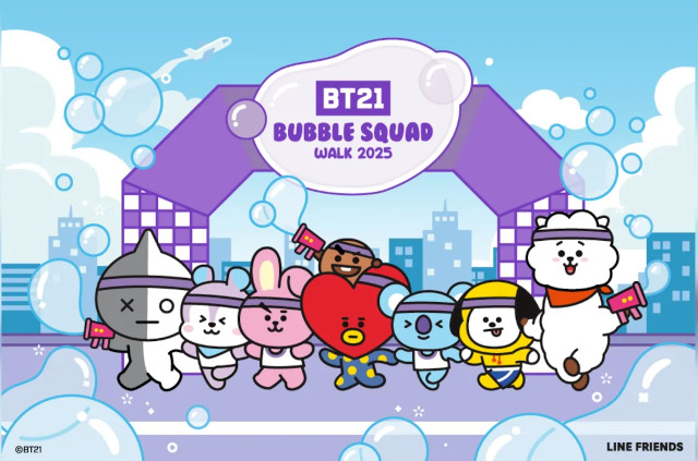 BT21 Bubble Squad Walk 2025