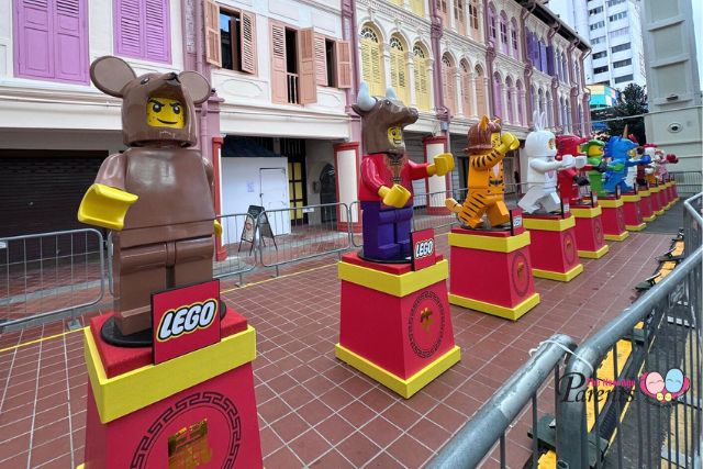 Chinatown LEGO Chinese Zodiac Displays