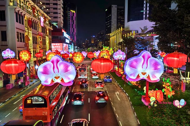 Chinatown Singapore CNY Lightup 2025