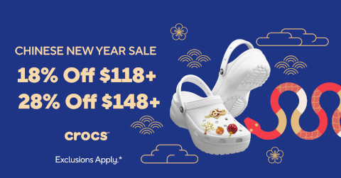 Crocs CNY Sale 2025