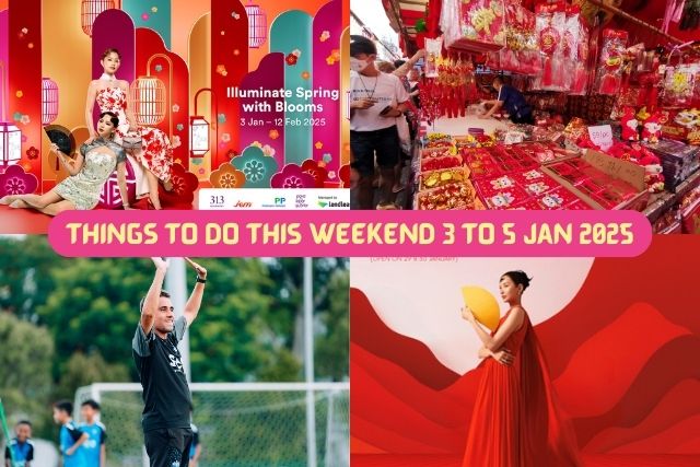 Things to do this Weekend for the Whole Family in Singapore 3 to 5 Jan 2025