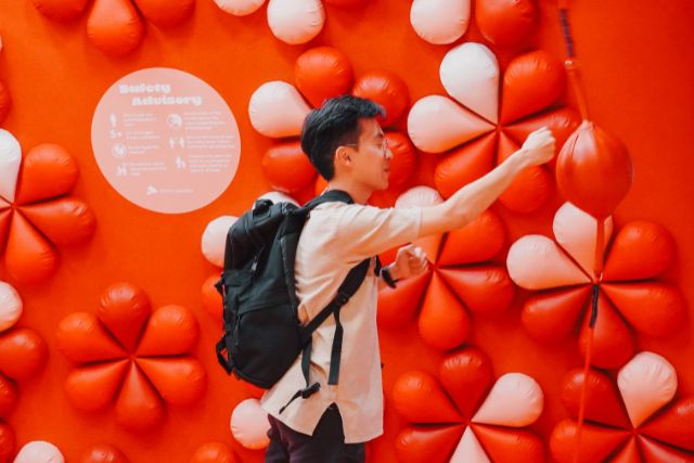 Changi Airport Wellness Space Orange Zone