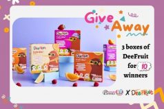 Win DeeFruit’s 100% Natural Snacks in DeeFruit x TNAP Giveaway!