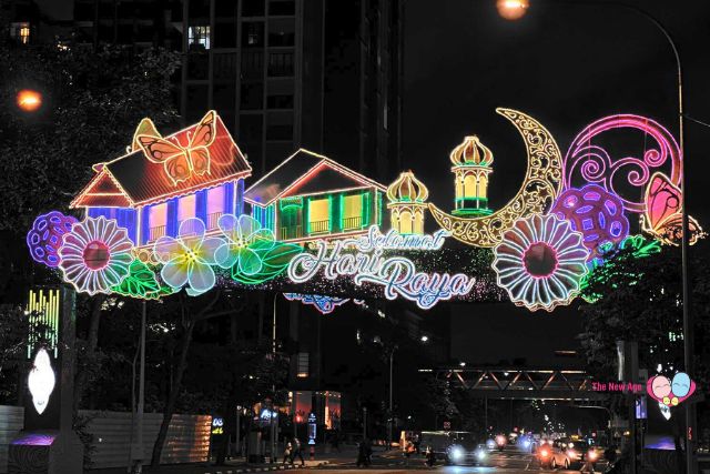 Experience the Hari Raya Light-Up 2025 at Geylang Serai!