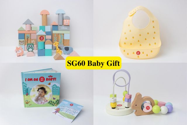 SG60 Baby Gift for all Singapore Citizen babies born in 2025